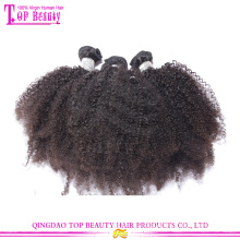 Extensions de cheveux afro cheveux crépus afro non transformés en gros bon marché extension afro naturelle cheveux vente chaude
